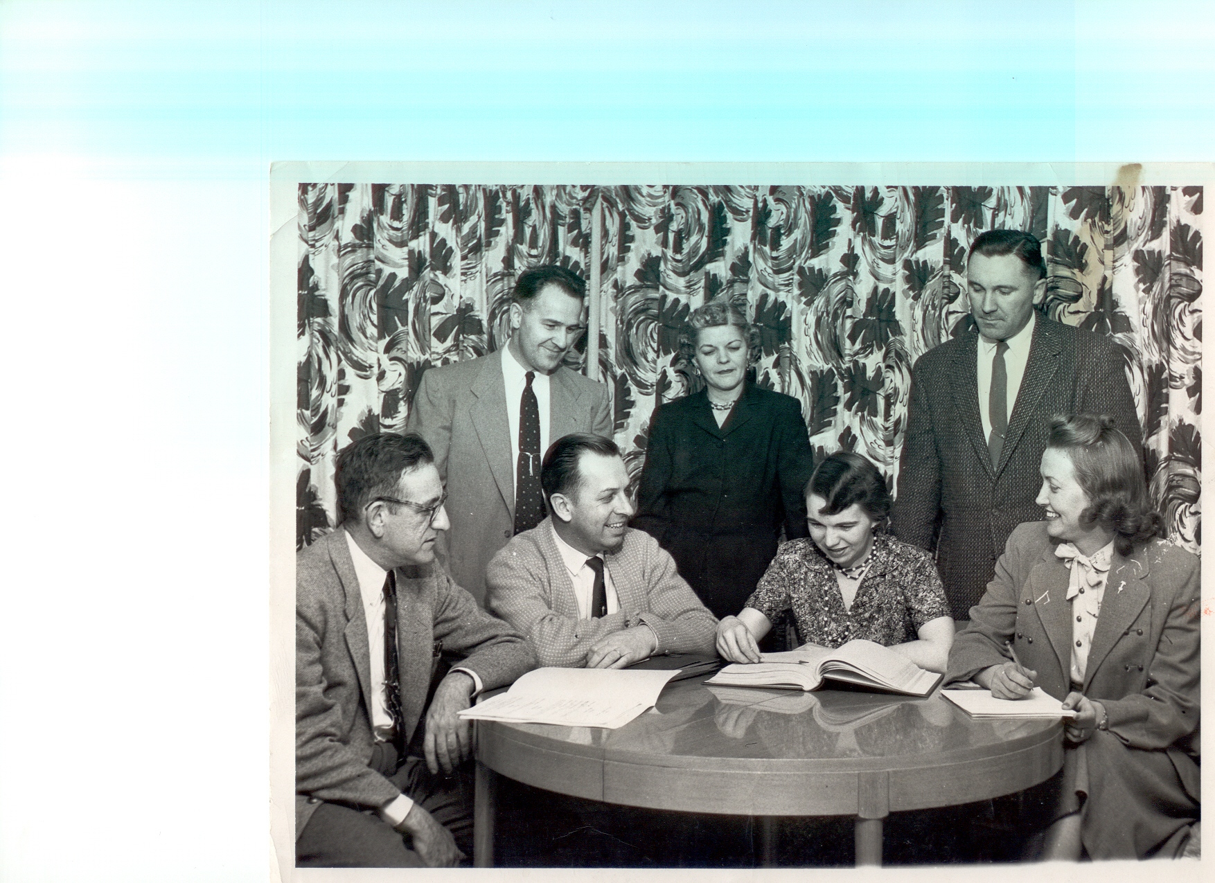 Westmorland Neighborhood Association Board, 1958 Westmorland Neighborhood Association Board, 1958