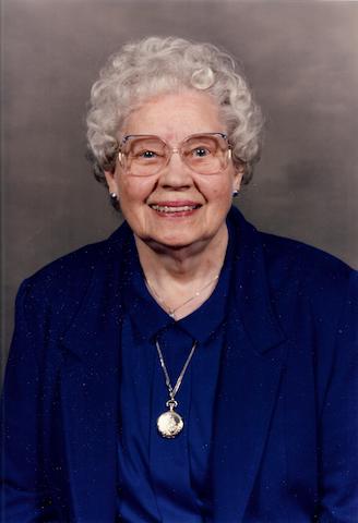 Photograph of Cora Christiansen