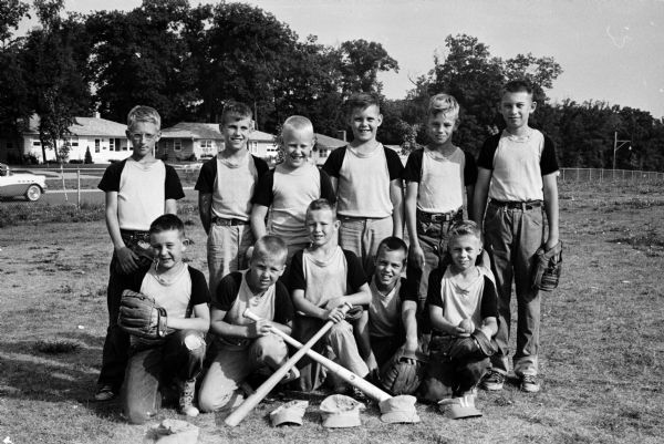 Rentschler West Midget Midvale baseball team, 1958 Rentschler West Midget Midvale baseball team, 1958