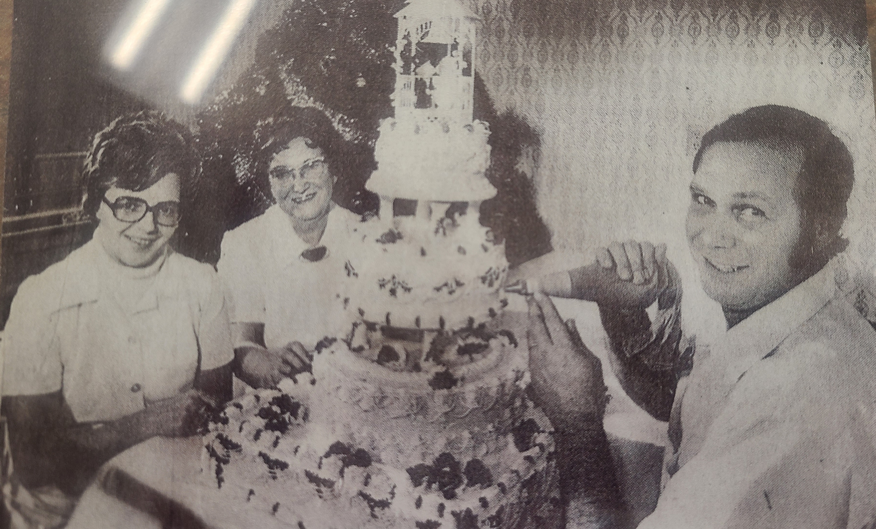 Photo of Chuck Lane's parents and grandmother Photo of Chuck Lane's parents and grandmother