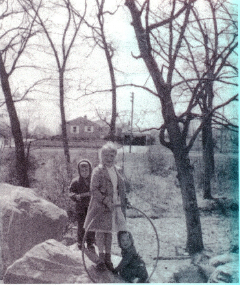 Saeman children, Paul, Marian, Ann, ca. 1959 Saeman children, Paul, Marian, Ann, ca. 1959