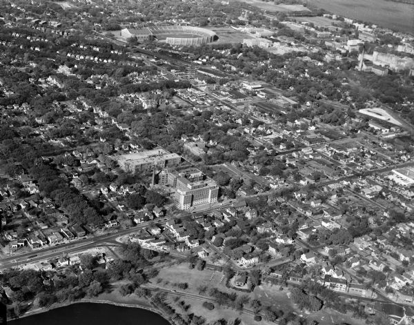 Aerial View of Madison General Hospital