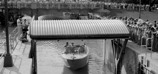 Tenney Park Lock Opening