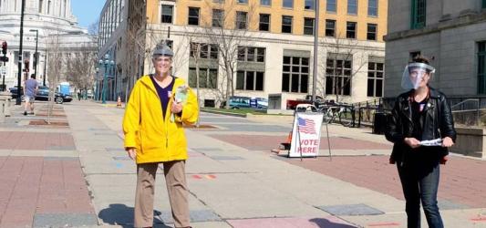 open for curbside voting on Election Day