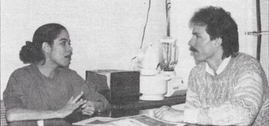 Joe Szwaja and Carmen Cruz 1980s