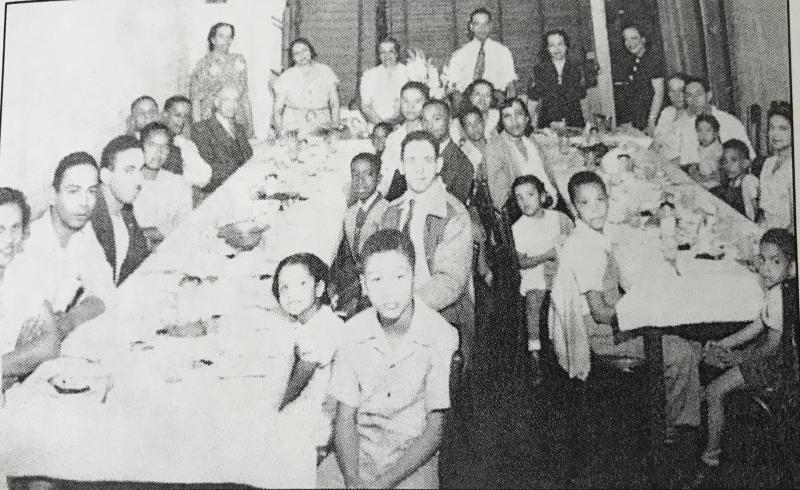 Photo of Diners at Chicken Shack Restaurant