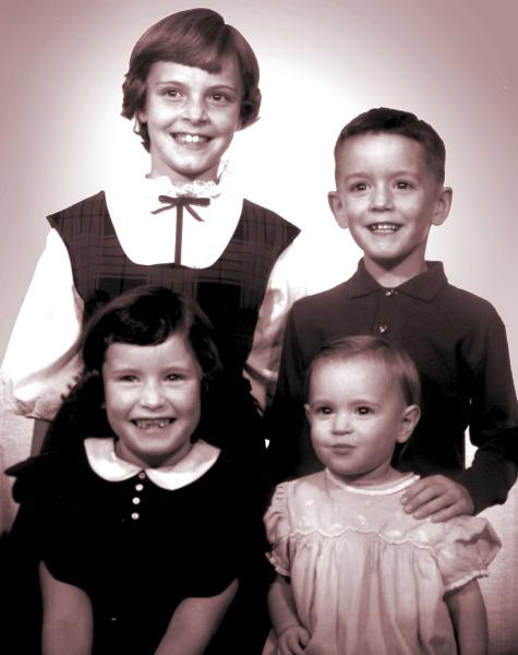 Schultz children, ca. 1962