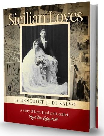 Book cover of Sicilian Loves: A love story of food and family
