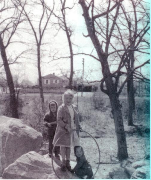 Saeman children, Paul, Marian, Ann, ca. 1959
