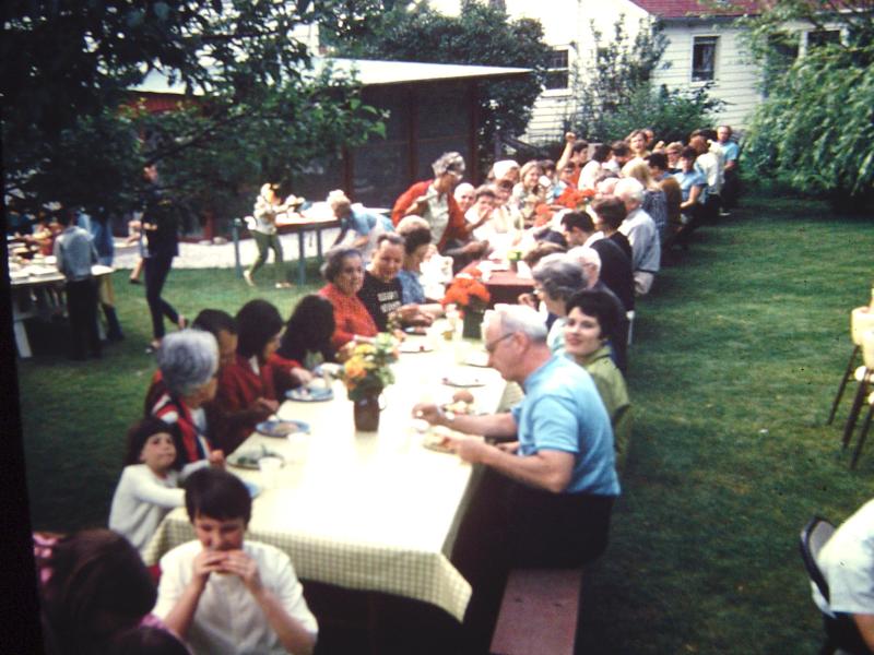 Clifden Drive block party, ca. 1966