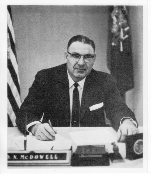 Donald N. McDowell, Wisconsin State Secretary of Agriculture
