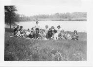 Girl Scout troop, 1963