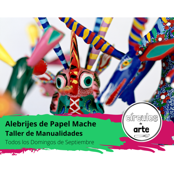 Digital flyer, alebrijes craft workshop, Inventiva Works, 2023